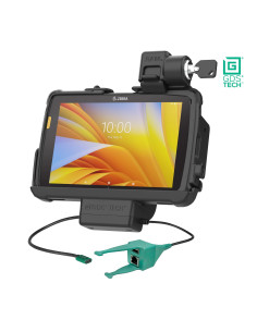 Locking GDS® Dock + USB-A & RJ45 for Zebra ET4x 8" with IntelliSkin®