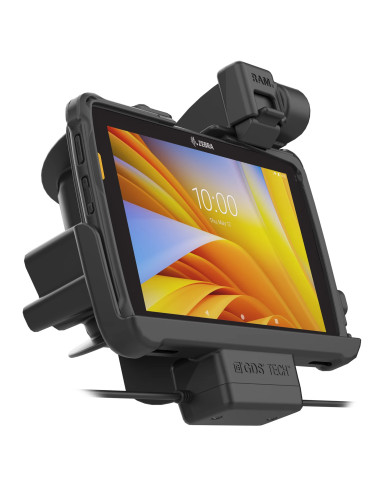 Locking GDS® Dock + USB-A & RJ45 for Zebra ET401 8" with IntelliSkin®