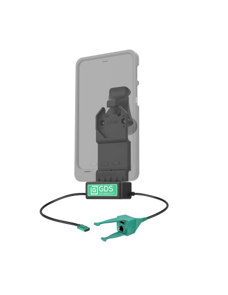 GDS® Uni-ConnT Dock + USB-A & RJ45 with Release Lever