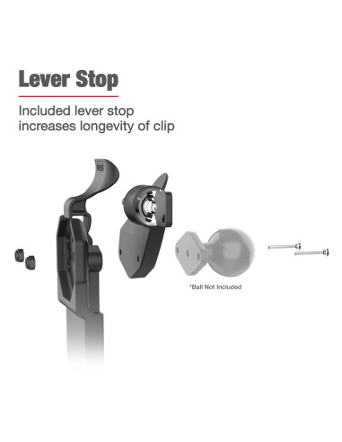GDS® Uni-ConnT Dock + USB-A & RJ45 with Release Lever
