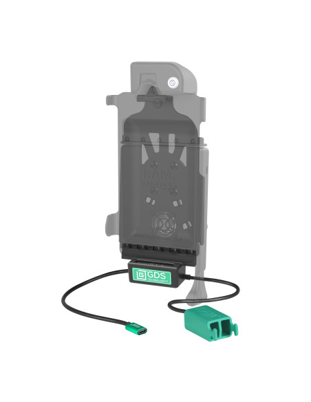 GDS® Power + Dual USB-A Data Dock Cup for IntelliSkin® Next Gen Tablets