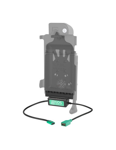 GDS® Power + Single USB-A Dock Cup for IntelliSkin® Next Gen Tablets