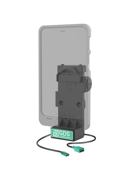 GDS® Uni-ConnT Non-Locking Spring Loaded Power + Single USB-A Dock