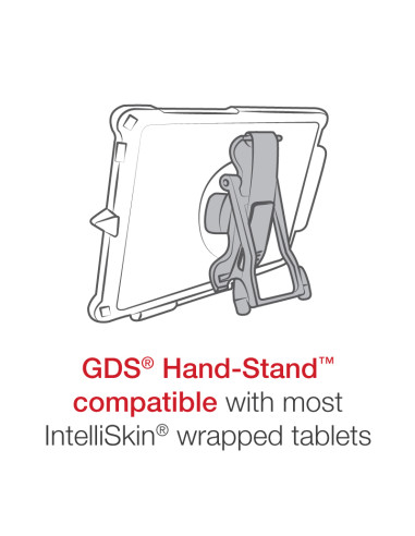 GDS® Hand-StandT Hand Strap and Kickstand for Tablets