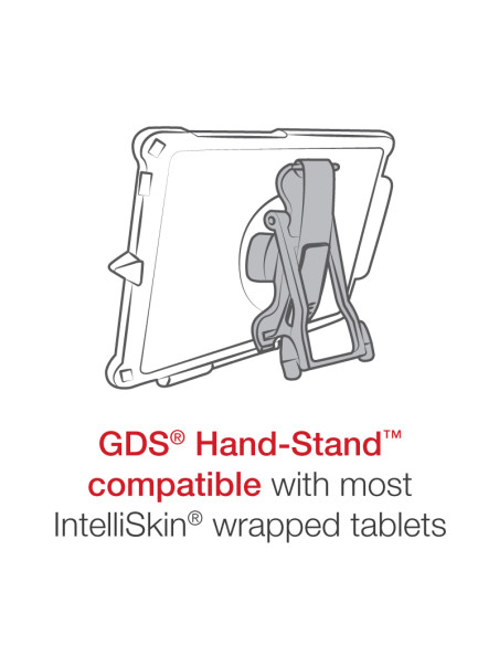 GDS® Hand-StandT Hand Strap and Kickstand for Tablets GDS® Hand-StandT Hand Strap and Kickstand for Tablets