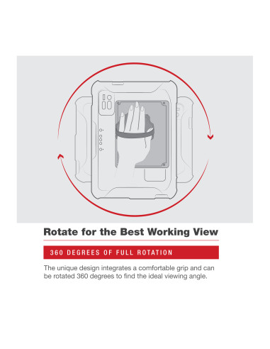 GDS® Roto-MagT 3-in-1 Grip Handle Accessory for Zebra ET8x