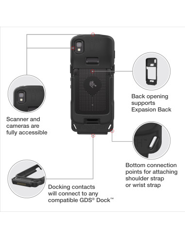 IntelliSkin® for Zebra TC22/27