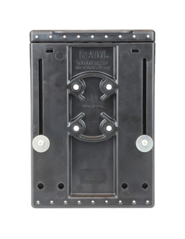 RAM® Tab-TiteT Backplate with Fixed Mounting Screws