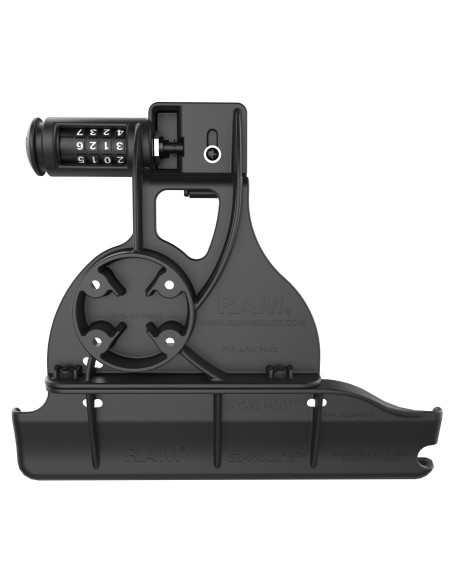RAM® EZ-Roll'rT Combo Locking Holder for iPad 6th Gen, Air 2 + More