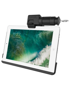 RAM® EZ-Roll'rT Keyed Locking Holder for iPad 6th Gen, Air 2 + More