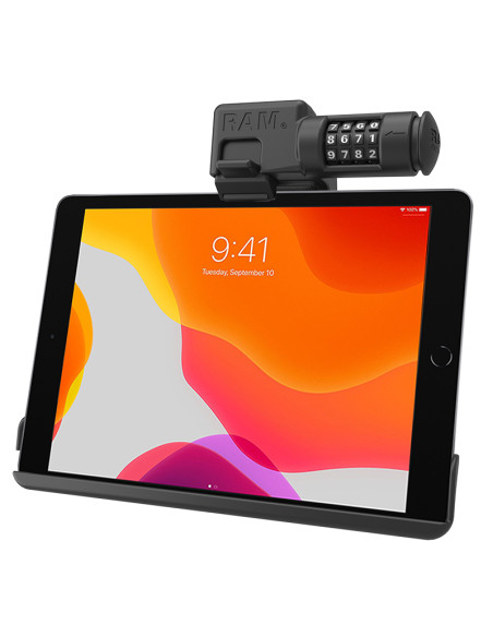 RAM® EZ-Roll'rT Combo Locking Holder for iPad 7th-9th Gen & Air 3