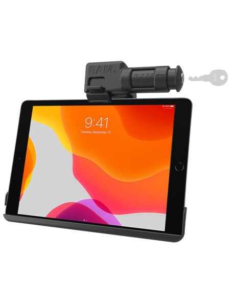 RAM® EZ-Roll'rT Keyed Locking Holder for iPad 7th-9th Gen & Air 3