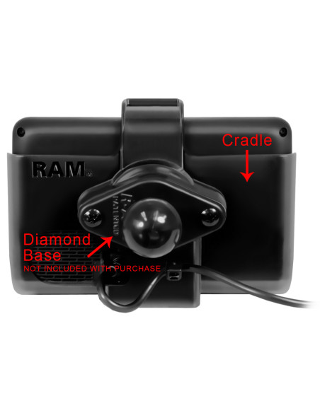 RAM® EZ-Roll'rT Cradle for Garmin dezlT 560LMT & 560LT