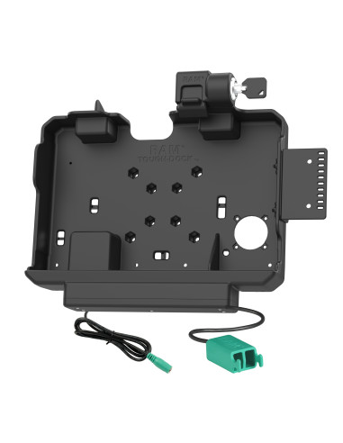 RAM® Locking Power + Dual USB Data Dock for Getac ZX10