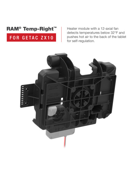 RAM® Form-Fit Holder for Getac ZX10