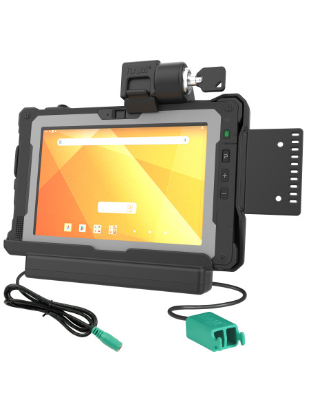 RAM® Locking Power + Dual USB Data Dock for Getac ZX80 RAM® Locking Power + Dual USB Data Dock for Getac ZX80