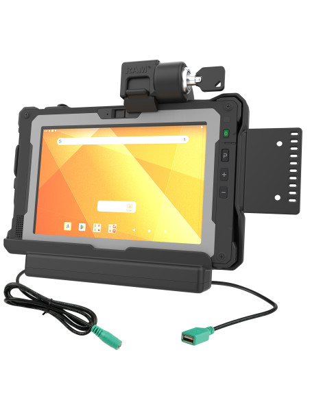 RAM® Locking Power + Data Dock for Getac ZX80 RAM® Locking Power + Data Dock for Getac ZX80