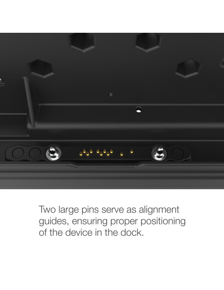 RAM® Locking Power + Data Dock for Getac ZX80 RAM® Locking Power + Data Dock for Getac ZX80