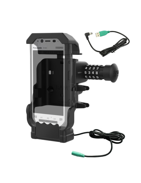 RAM® Powered Combo-Locking Dock for Panasonic Toughbook FZ-N1 & FZ-F1 RAM® Powered Combo-Locking Dock for Panasonic Toughbook FZ-N1 & FZ-F1