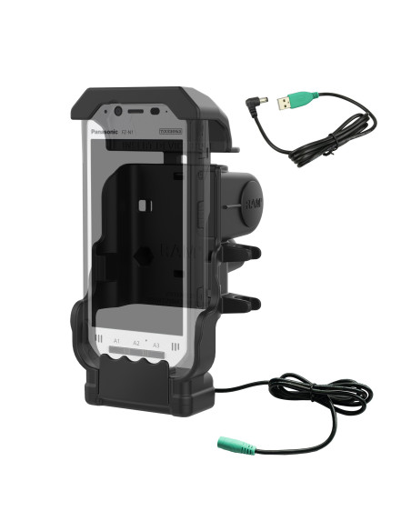 RAM® Powered Dock for Panasonic Toughbook FZ-N1 & FZ-F1 RAM® Powered Dock for Panasonic Toughbook FZ-N1 & FZ-F1