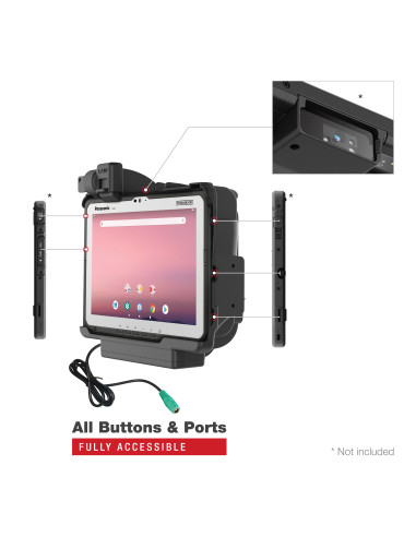 RAM® Locking Powered Dock for Panasonic FZ-A3