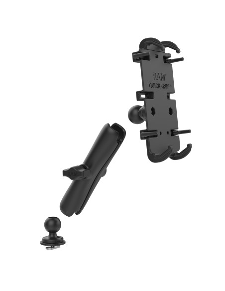 RAM® Quick-GripT XL Phone Mount with Track BallT Base - Long
