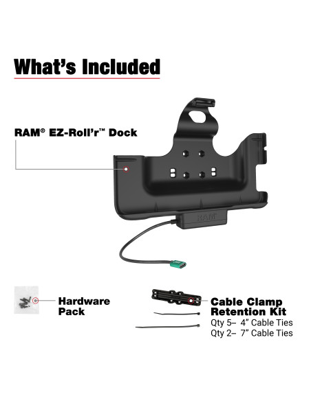 RAM® USB-C Powered Dock for Samsung Tab Active5 Pro & 4 Pro RAM® USB-C Powered Dock for Samsung Tab Active5 Pro & 4 Pro