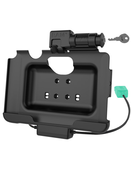 RAM® Key-Locking Power + Dual USB Data Dock for Tab Active5 Pro & 4 Pro