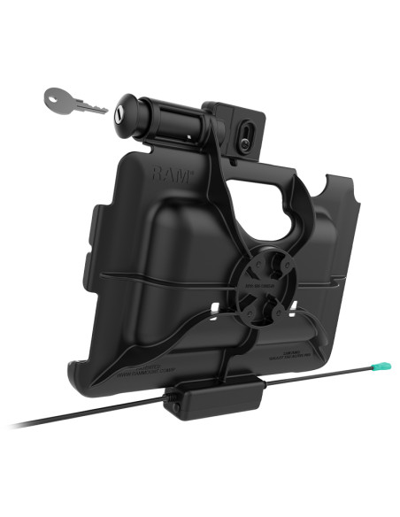 RAM® Key-Locking Power + Dual USB Data Dock for Tab Active5 Pro & 4 Pro