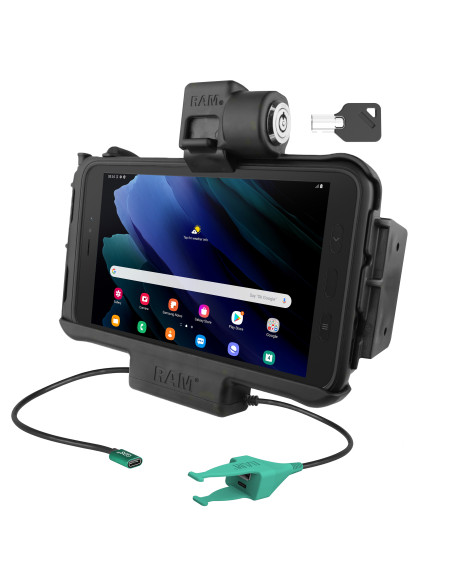 RAM® Locking USB-C Modular Dock + USB-C & USB-A Data for Tab Active5 & 3 RAM® Locking USB-C Modular Dock + USB-C & USB-A Data for Tab Active5 & 3