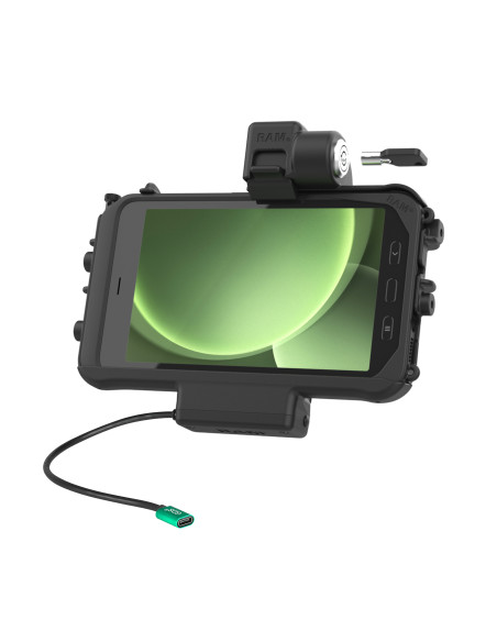 RAM® Thin-DockT Locking Powered Dock for Tab Active5 & 3