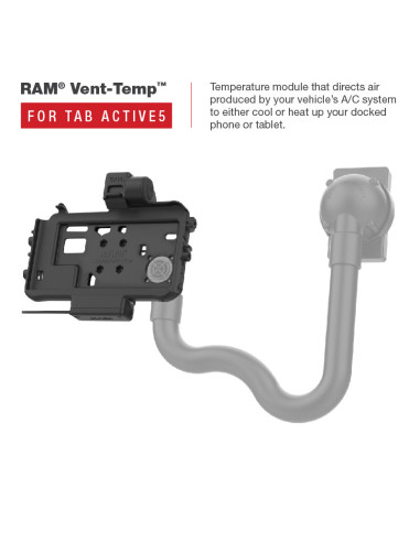 RAM® Thin-DockT Powered Dock for Tab Active5 & 3