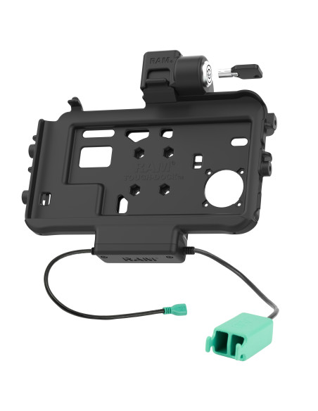 RAM® Thin-DockT Locking Power + Dual USB Dock for Tab Active5 & 3