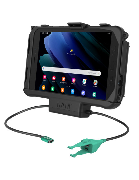 RAM® USB-C Powered Dock + USB-C & USB-A Data for Samsung Tab Active5 & 3 RAM® USB-C Powered Dock + USB-C & USB-A Data for Samsung Tab Active5 & 3