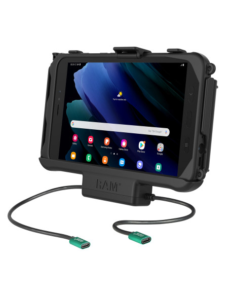RAM® USB-C Powered Dock + USB-C Data for Samsung Tab Active5 & 3 RAM® USB-C Powered Dock + USB-C Data for Samsung Tab Active5 & 3
