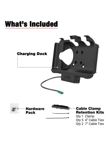 RAM® USB-C Powered Dock for Samsung Tab Active5 & 3