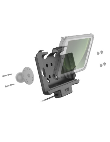 RAM® USB-C Powered Dock for Tab Active5 & 3 with Hardwire Charger
