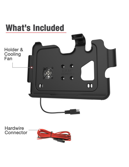RAM® Tough-CaseT Holder with Fan for Tab Active5 Pro & 4 Pro