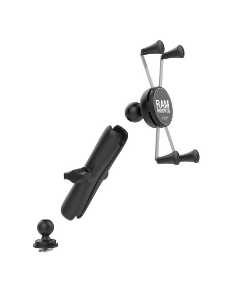 RAM® X-Grip® Large Phone Mount with Track BallT Base - Long