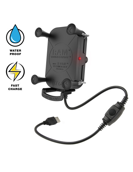RAM® Tough-ChargeT with X-Grip® 15W Waterproof Wireless Charging Holder