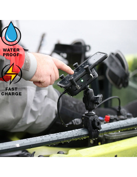 RAM® Tough-ChargeT with X-Grip® 15W Waterproof Wireless Charging Holder