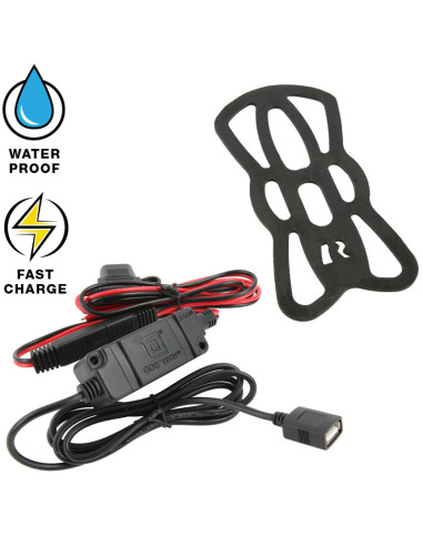 RAM® Tough-ChargeT 15W Waterproof Wireless Charging Holder with Charger