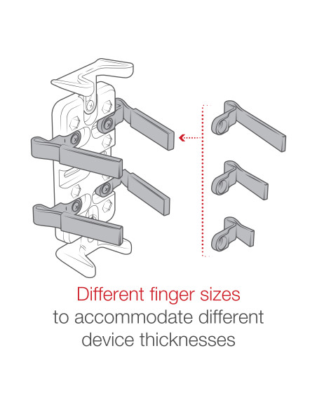 RAM® Finger-GripT Universal GPS and Radio Holder