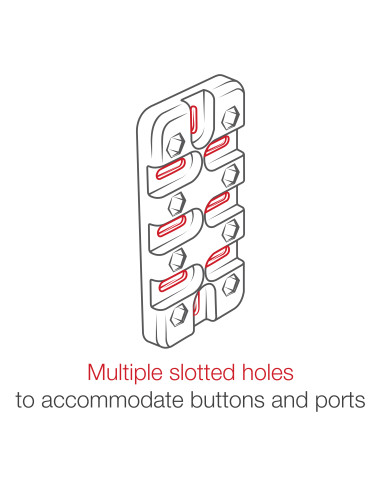 RAM® Finger-GripT Universal GPS and Radio Holder