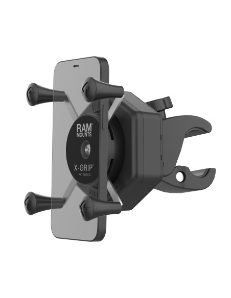 RAM® X-Grip® Phone Mount with Vibe-SafeT & Small Tough-ClawT