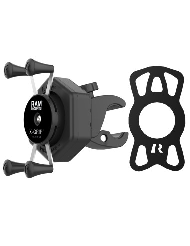 RAM® X-Grip® Phone Mount with Vibe-SafeT & Small Tough-ClawT