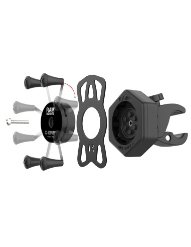 RAM® X-Grip® Phone Mount with Vibe-SafeT & Small Tough-ClawT