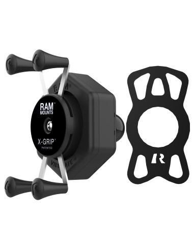 RAM® X-Grip® Phone Holder with Ball & Vibe-SafeT Adapter