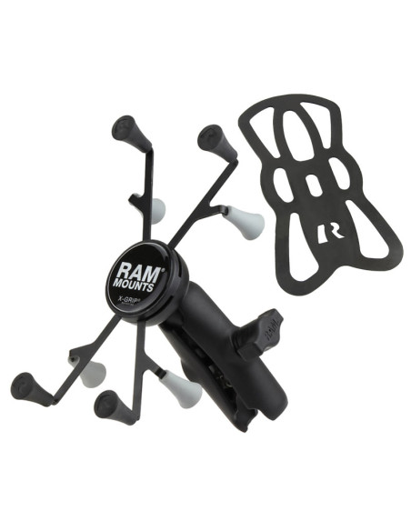RAM® X-Grip® Universal Holder for 7"-8" Tablets with Double Socket Arm