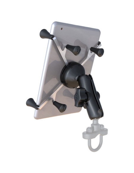 RAM® X-Grip® Universal Holder for 7"-8" Tablets with Double Socket Arm